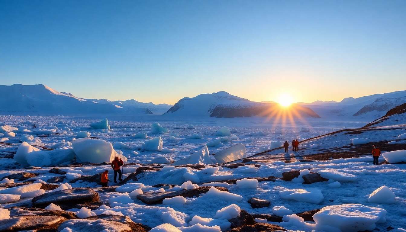 Explorer les glaciers d'islande