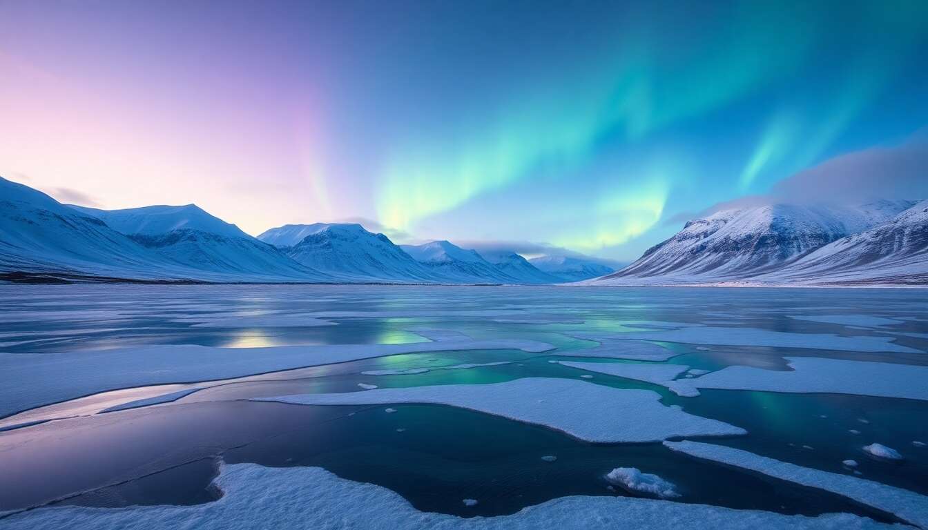 Lacs gelés et panoramas enneigés : un hiver en islande