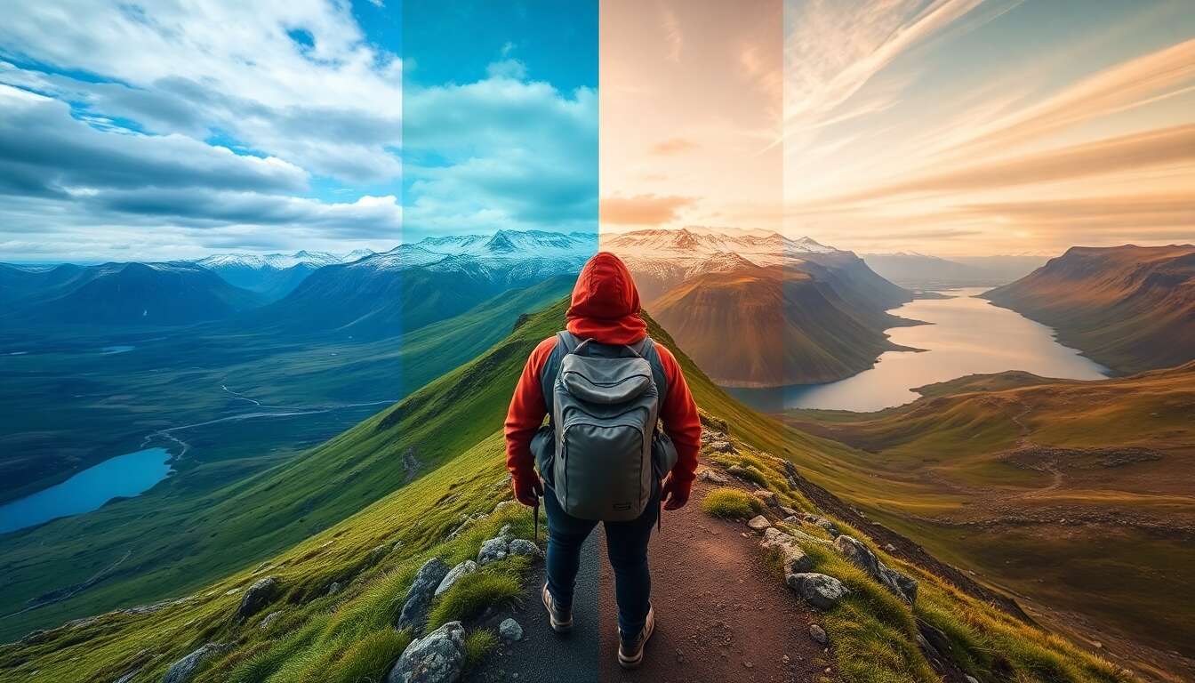 Faire un trek ou une randonnée dans des endroits spectaculaires