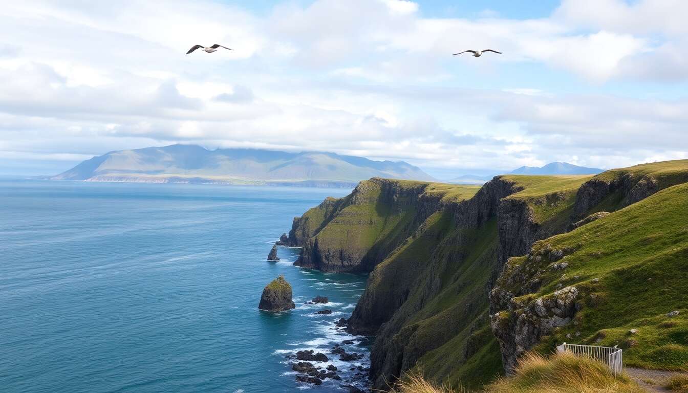 Entre mer et montagnes : sites spectaculaires à arnarstapi