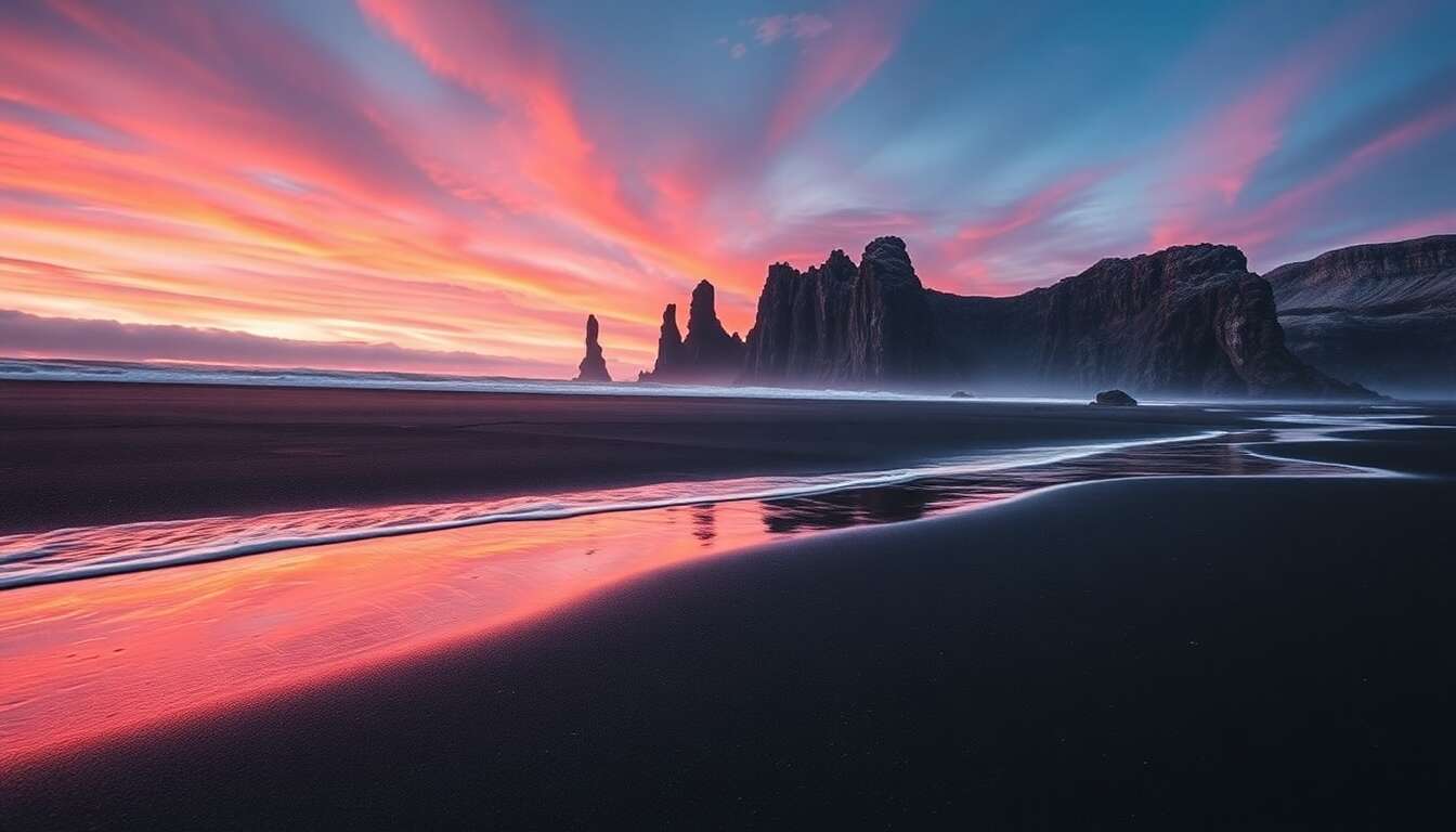 Les plages de sable noir : une expérience volcanique unique
