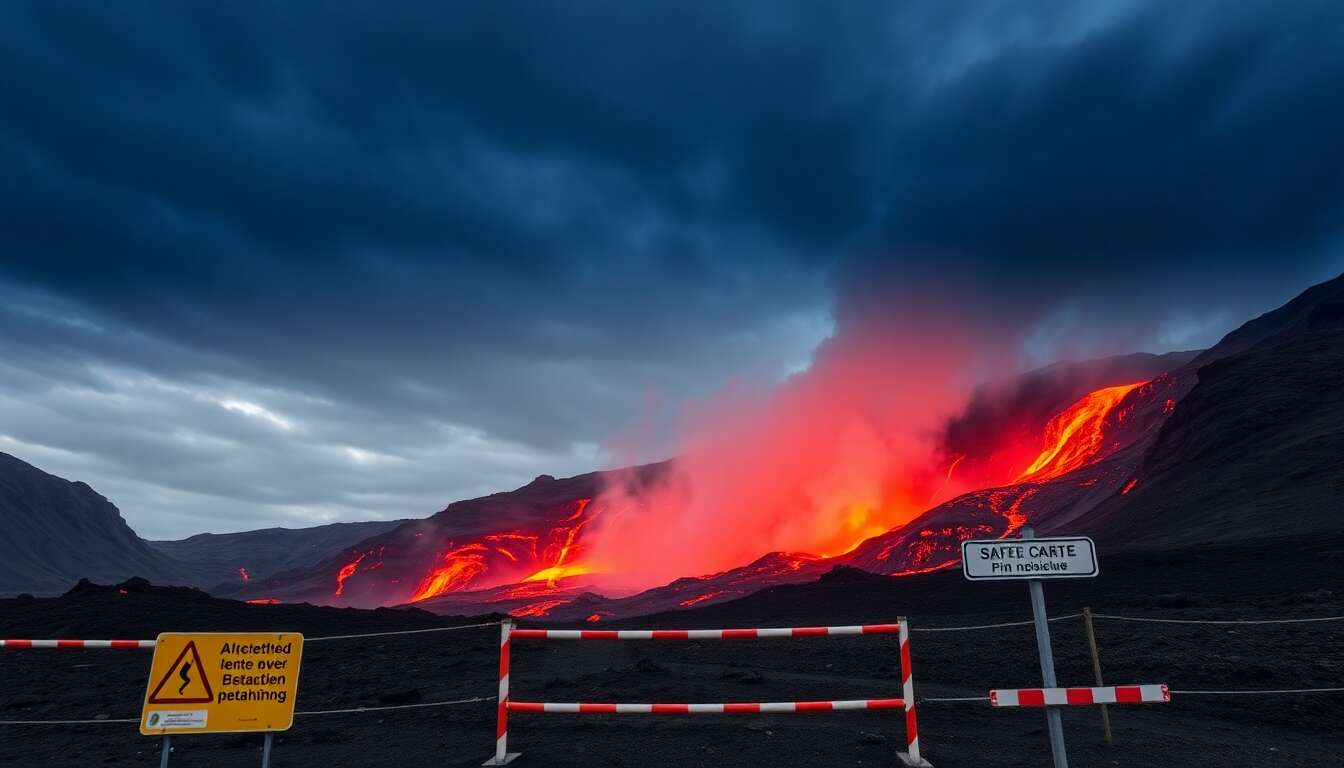 Les mesures de sécurité face à l'activité volcanique en islande