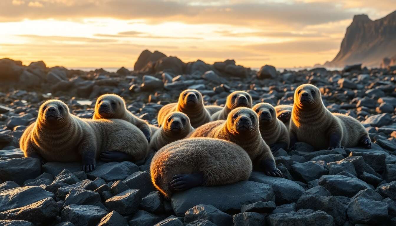 Observation des pinnipèdes sur les côtes islandaises