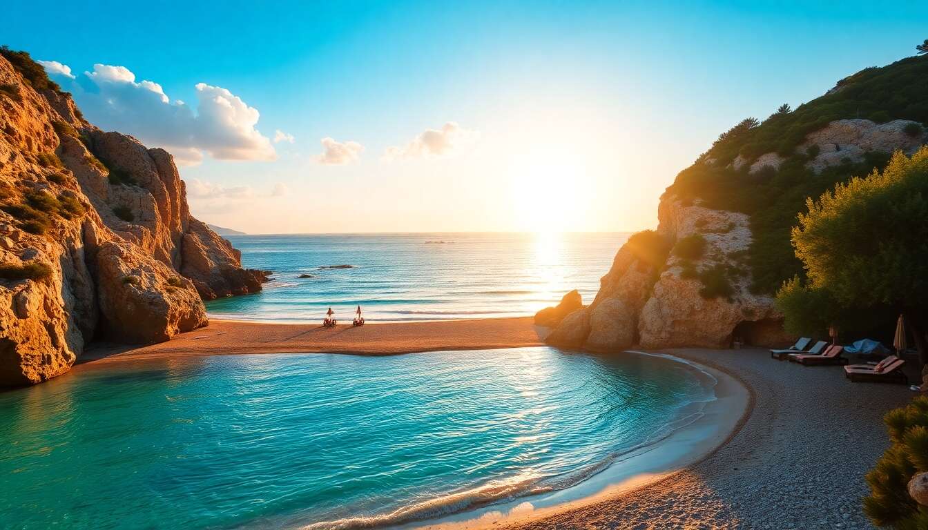 Se détendre sur les plages paradisiaques