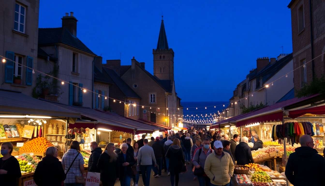 Les marchés nocturnes de pornic : un rendez-vous à ne pas manquer