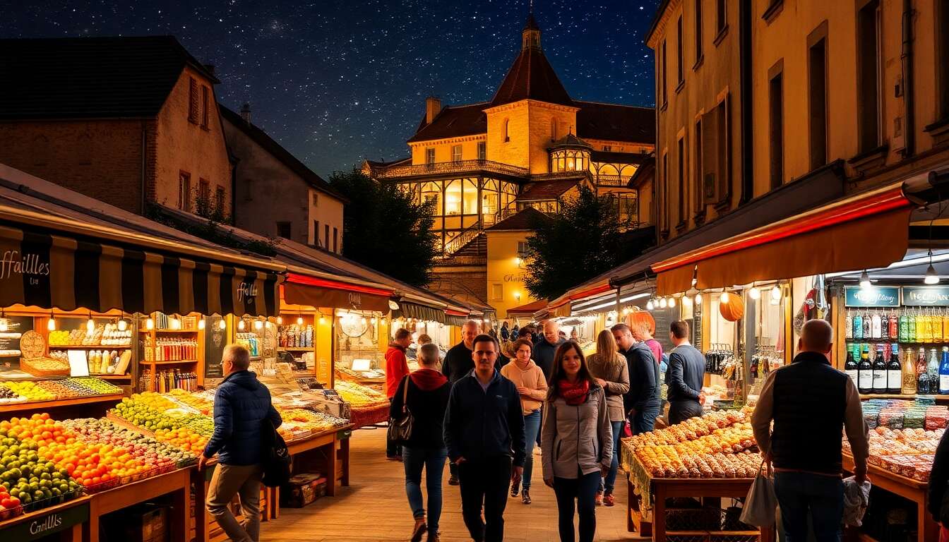 Marché nocturne de préfailles : des produits du terroir et une ambiance conviviale