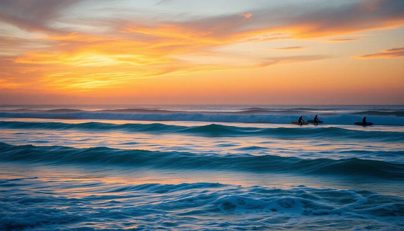 S’essayer au surf sur les célèbres vagues d’hossegor