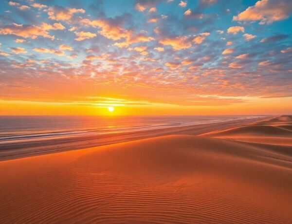 Coucher de soleil à la Dune du Pilat