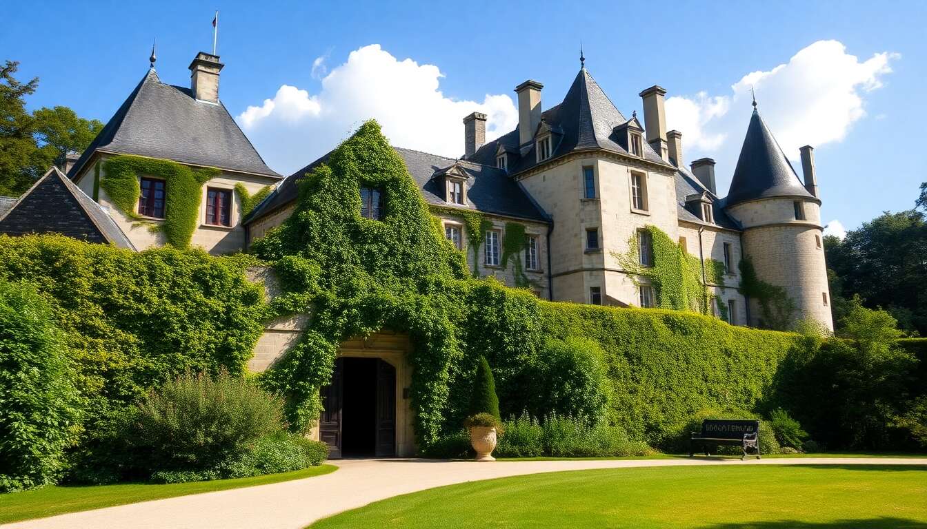 Explorer le château de la tremblaye