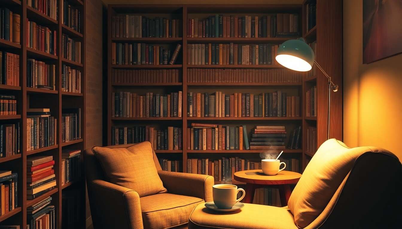 Une lampe de lecture