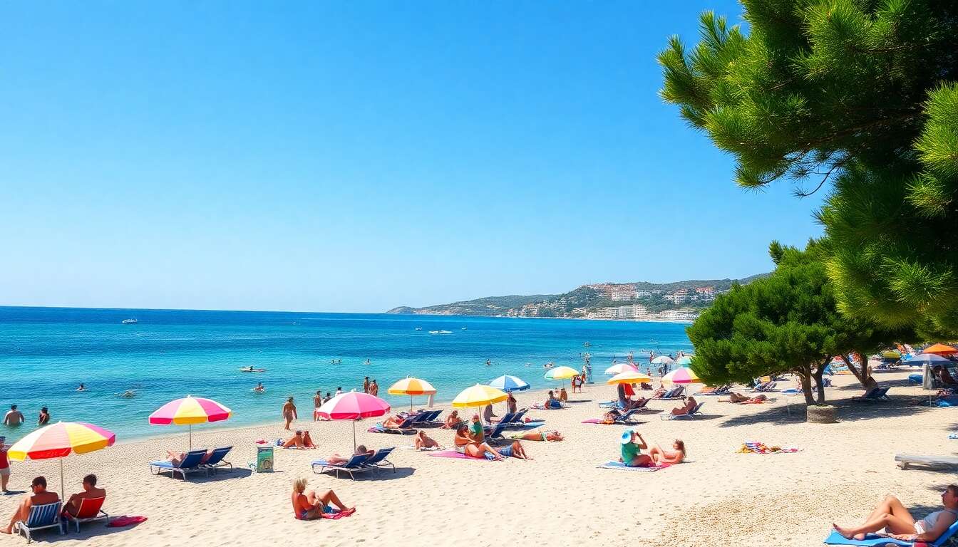 Farniente et baignade : plages de vintimille