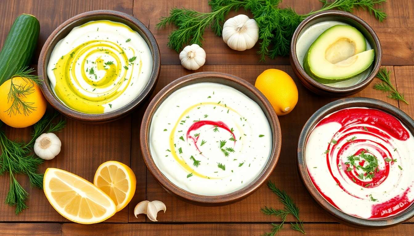 Variations et adaptations personnelles du tzatziki maison