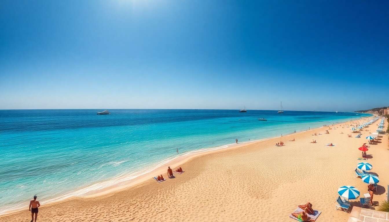 Se détendre sur les plages de playa d'en bossa