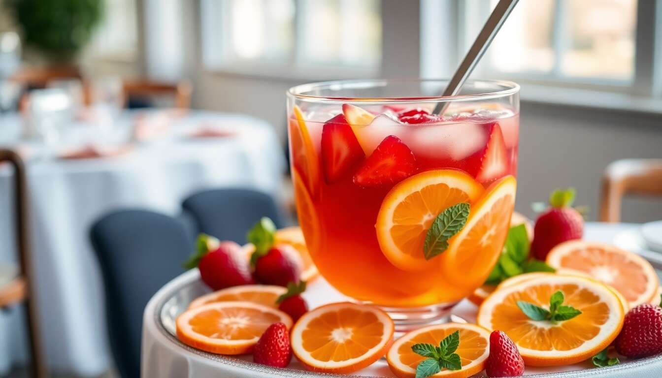 Idées originales pour un punch sans alcool