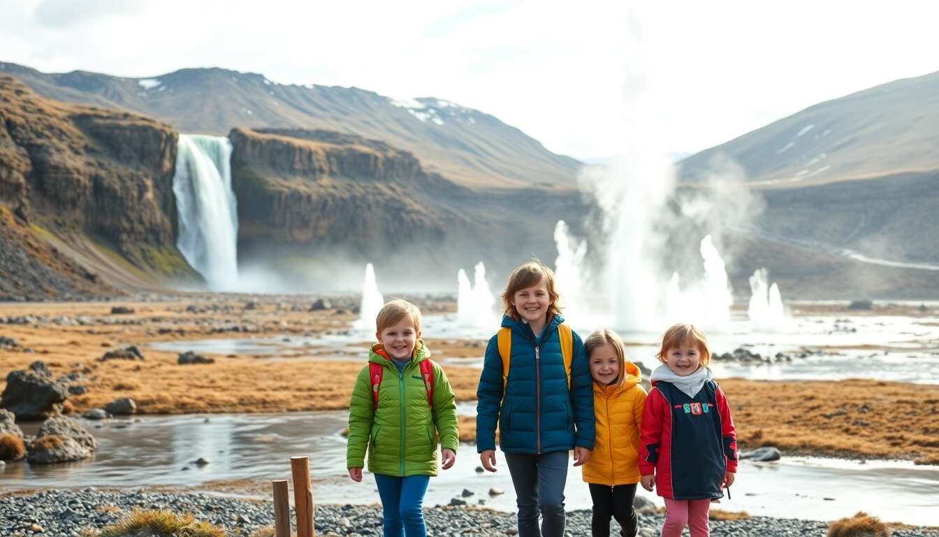 Voyager en islande avec des enfants : préparer l'itinéraire idéal