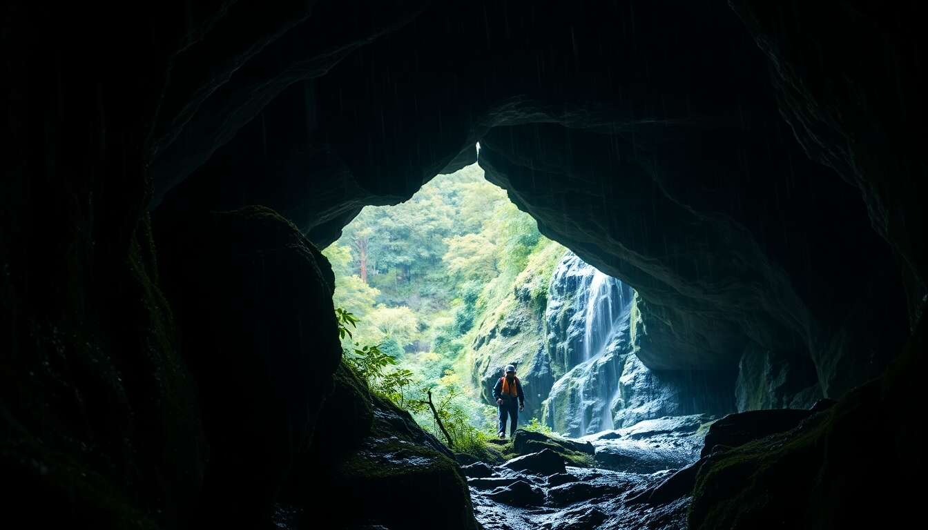 Explorer les grottes et cavernes