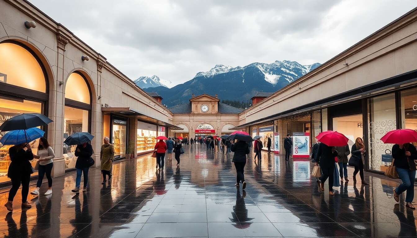 Profiter des centres commerciaux
