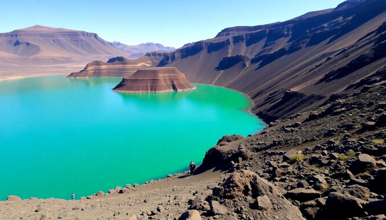 Autres attractions autour du lac vert de lanzarote