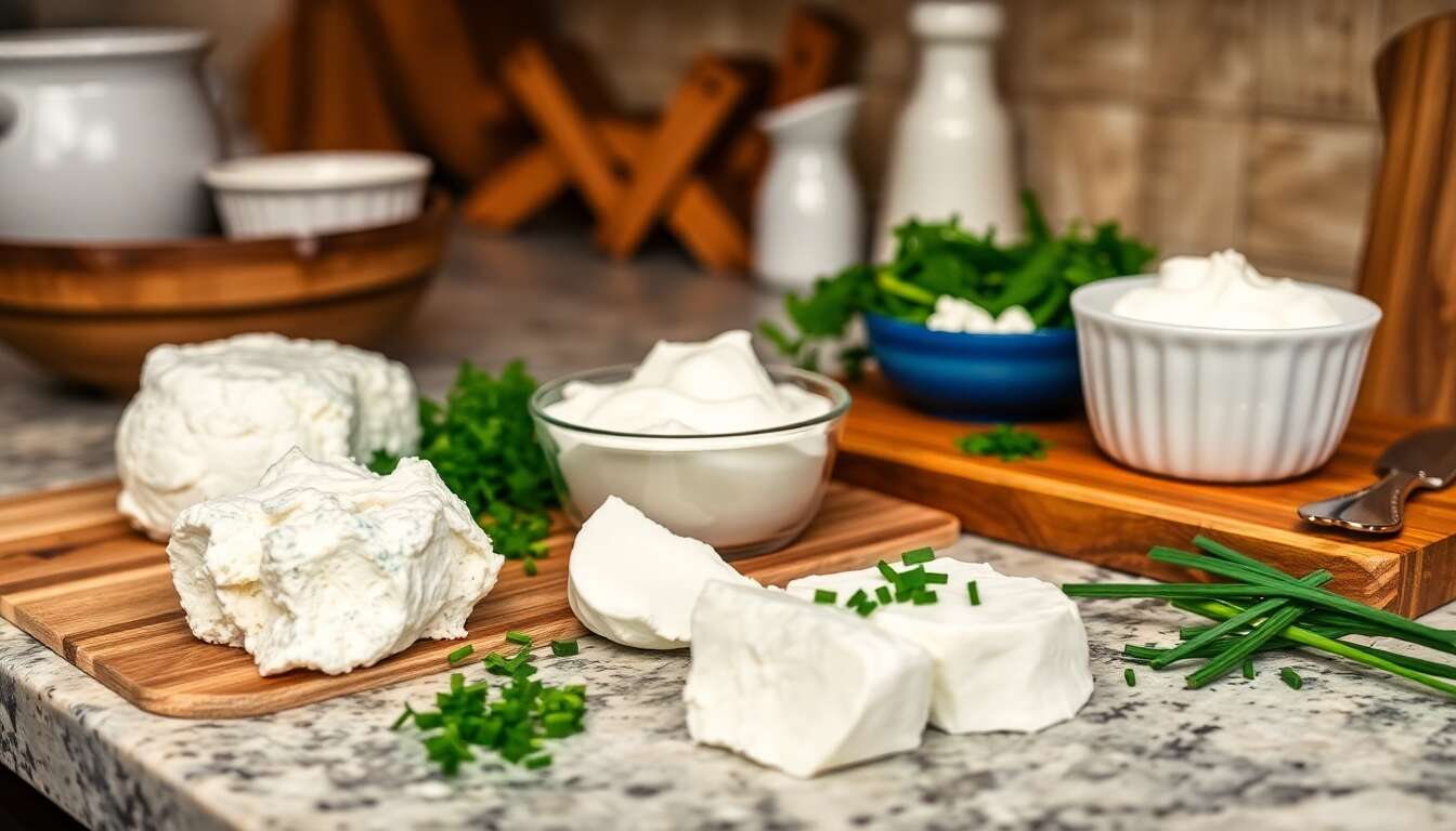 Remplacer le mascarpone pour les plats salés