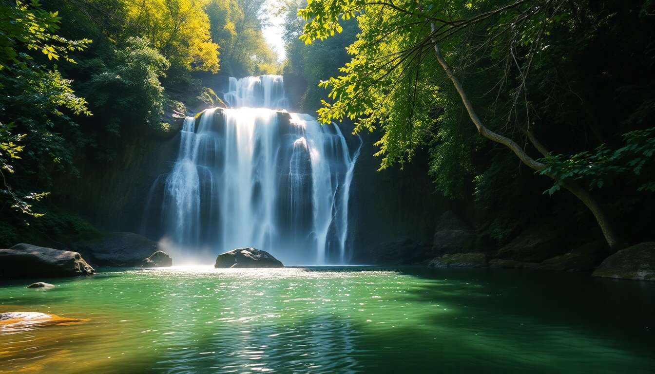 Découverte des cascades de la sompe