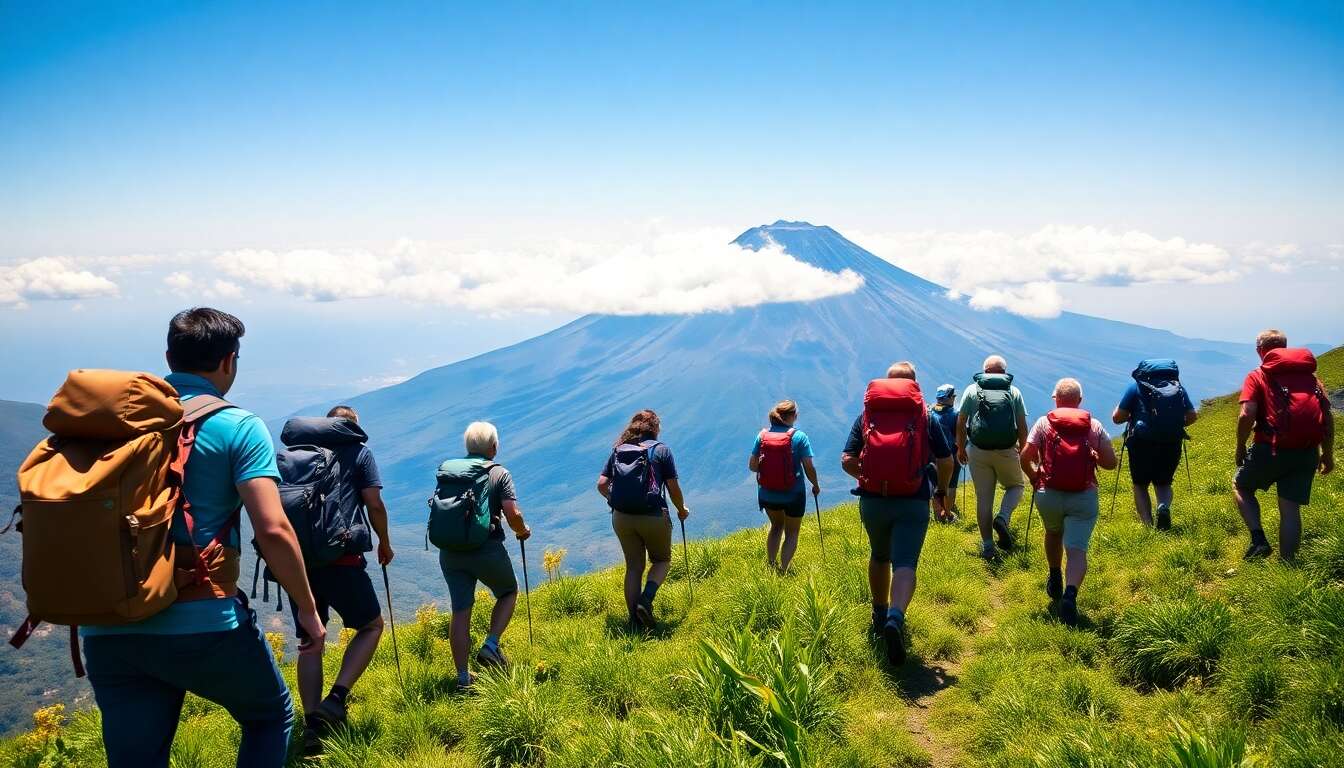 Trouver un guide pour l'ascension du mont rinjani