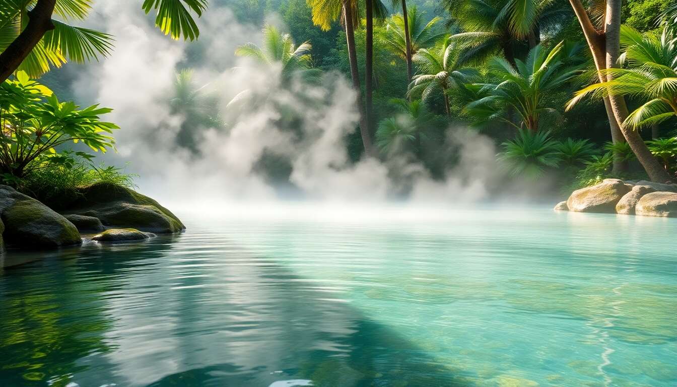 Pause bien-être : sources thermales et relaxation à camiguin