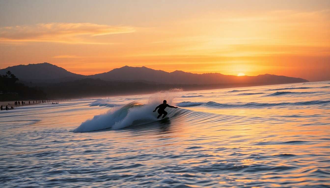 L'expérience du surf à canggu L'expérience du surf à canggu