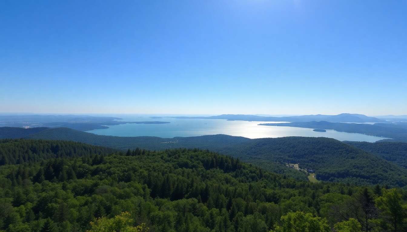 Profiter des panoramas exceptionnels depuis la tour de mérelle