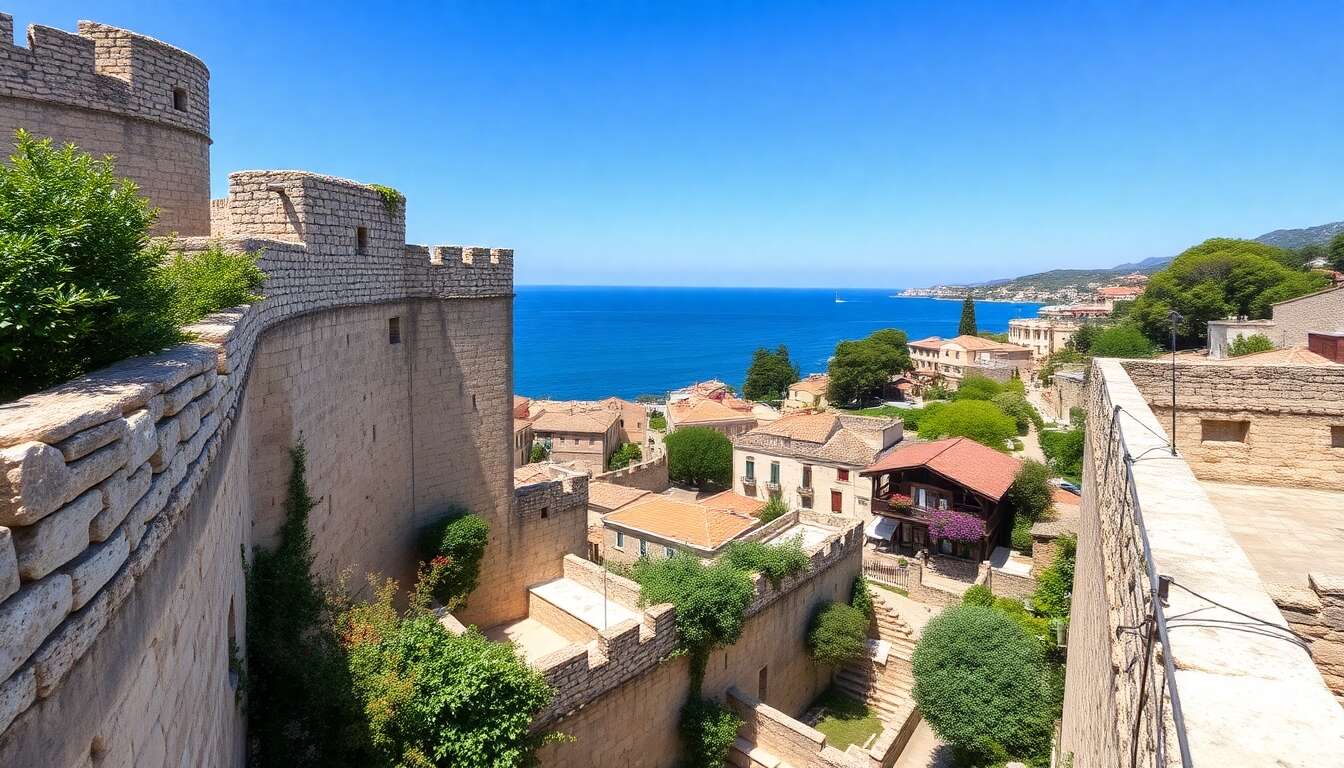 Découverte de la citadelle génoise