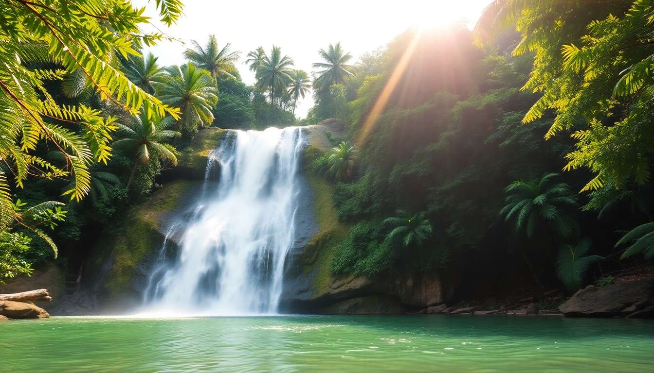 Visiter la cascade de na muang