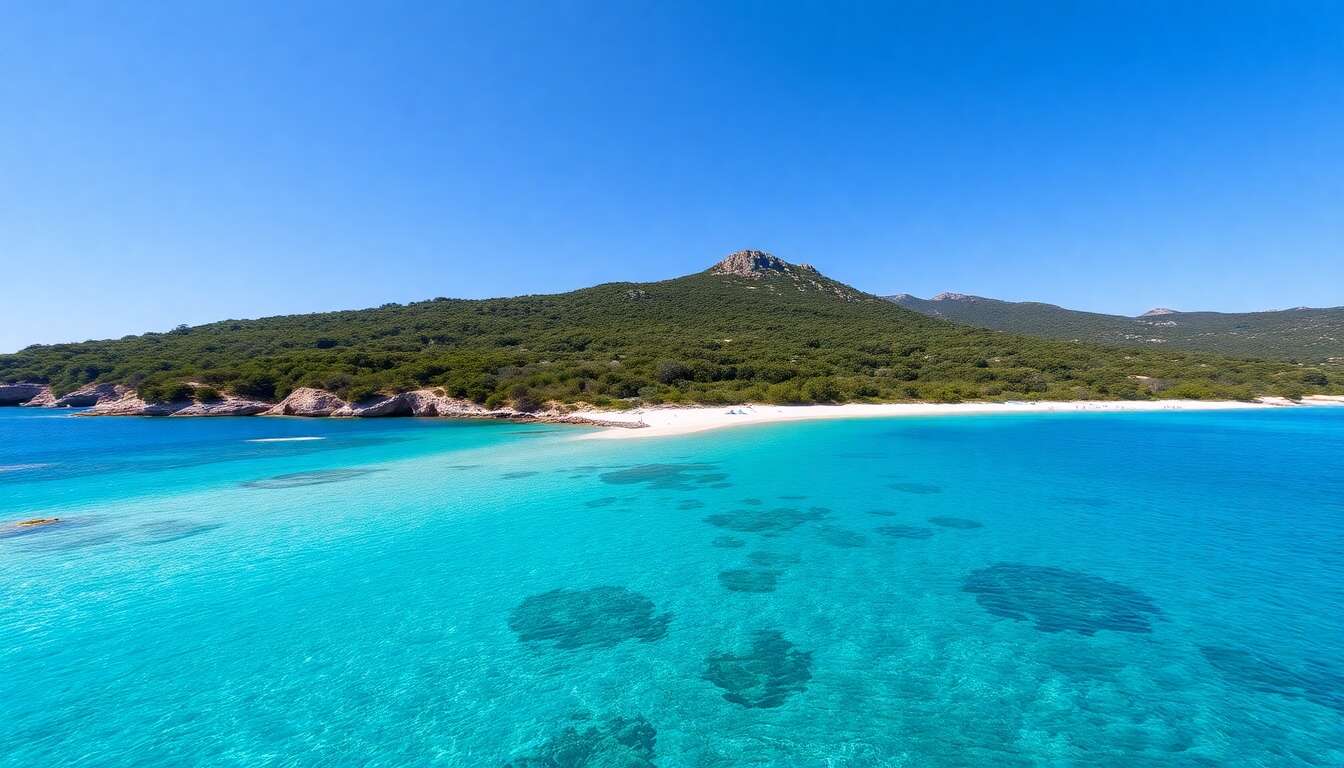 Plages paradisiaques de palombaggia et santa giulia