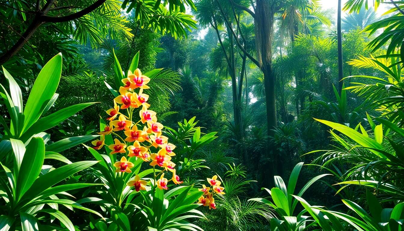 La faune et la flore préservées de l’île La faune et la flore préservées de l’île