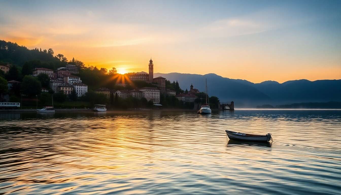Découverte des paysages enchantés du lac orta Découverte des paysages enchantés du lac orta