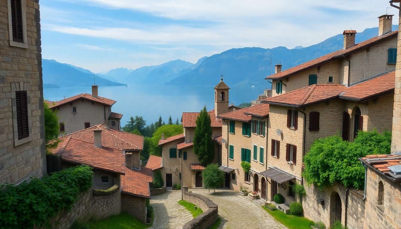 Exploration des villages médiévaux du piémont Exploration des villages médiévaux du piémont