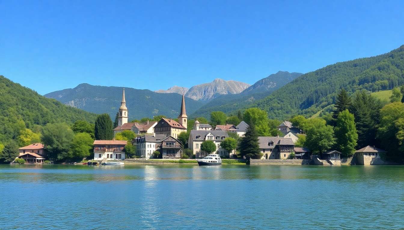 Saint-nazaire-en-royans : village lacustre et détente assurée Saint-nazaire-en-royans : village lacustre et détente assurée