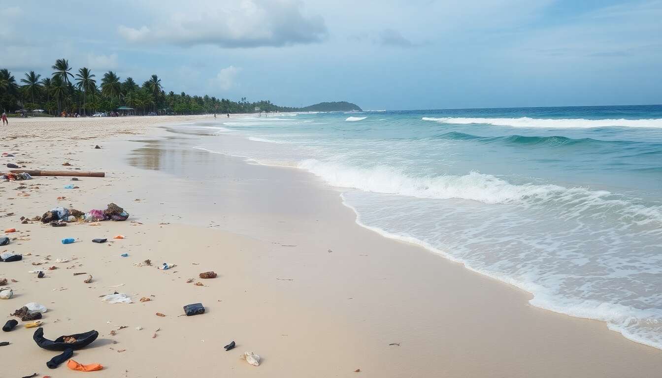 Les plages polluées ou à courants dangereux Les plages polluées ou à courants dangereux
