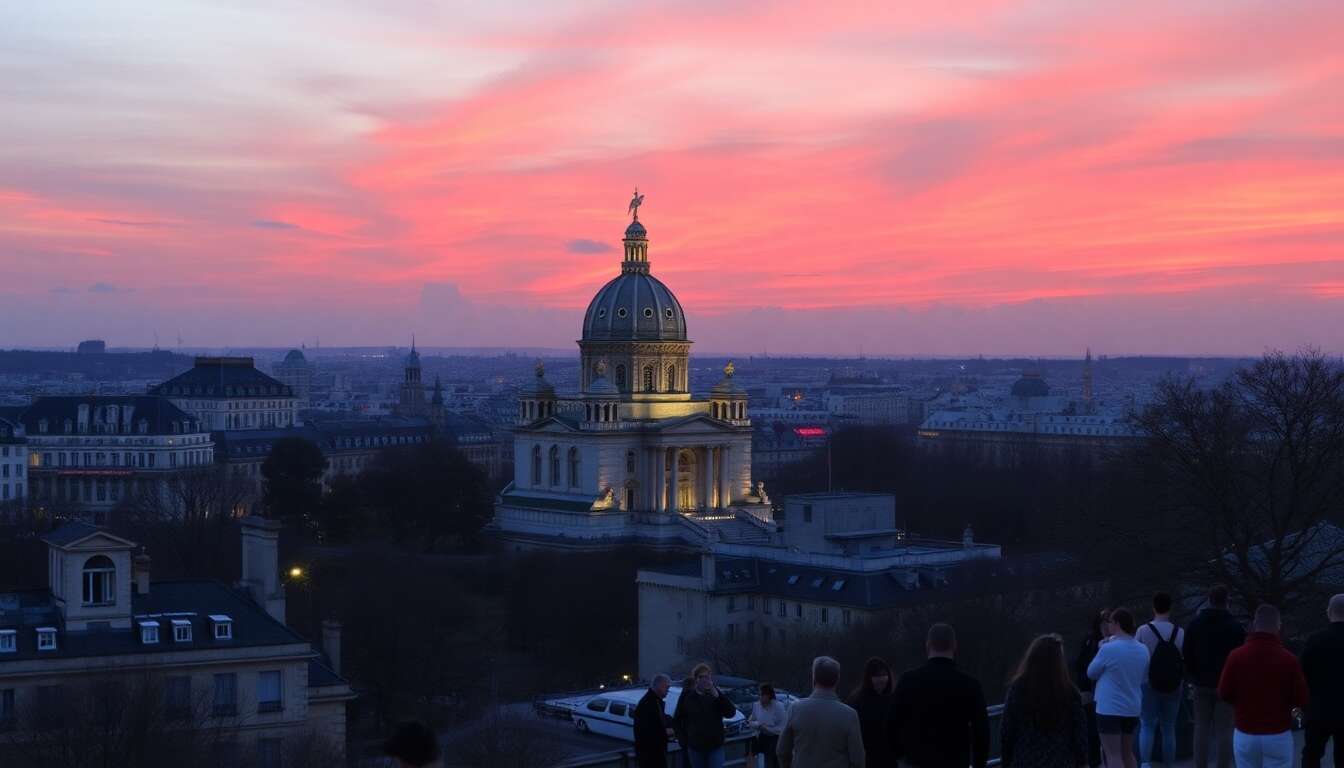 La butte montmartre et le sacré-cœur