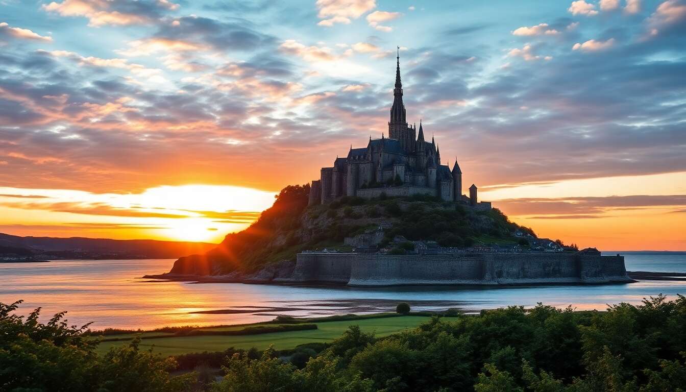 Mont saint-michel : joyau entre bretagne et normandie