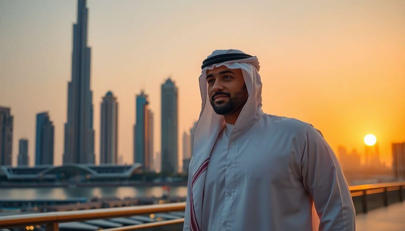 Les émiratis : gardiens des traditions Les émiratis : gardiens des traditions