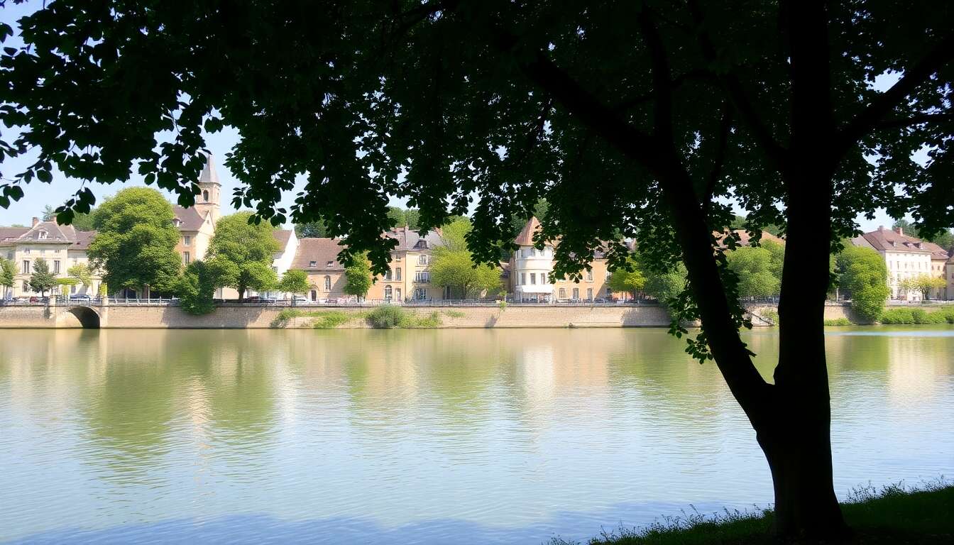 Promenez-vous le long des berges de la saône Promenez-vous le long des berges de la saône