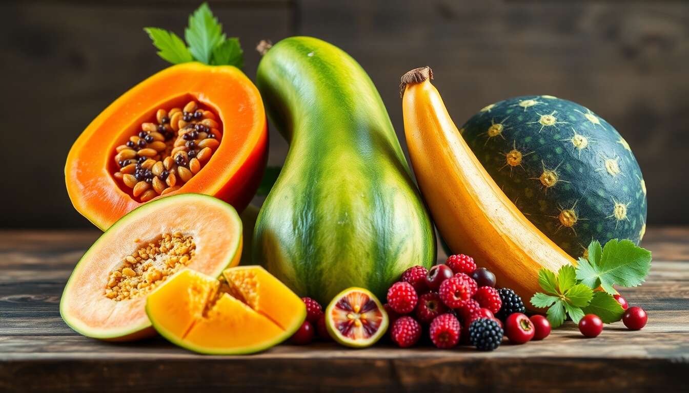 Présentation des fruits en h : une diversité surprenante Présentation des fruits en h : une diversité surprenante