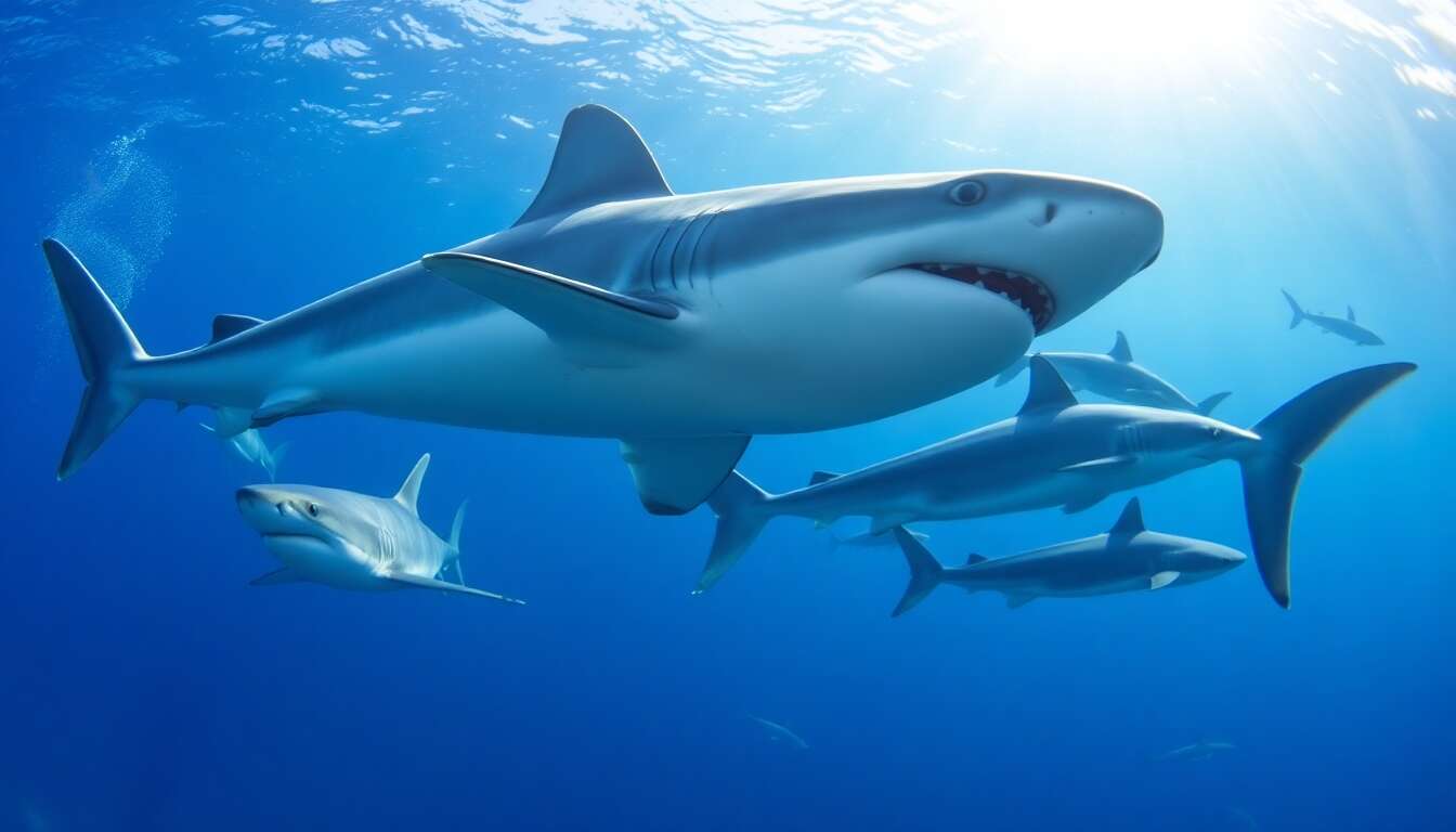 Présence du requin blanc et du requin bleu : mythes et réalités Présence du requin blanc et du requin bleu : mythes et réalités