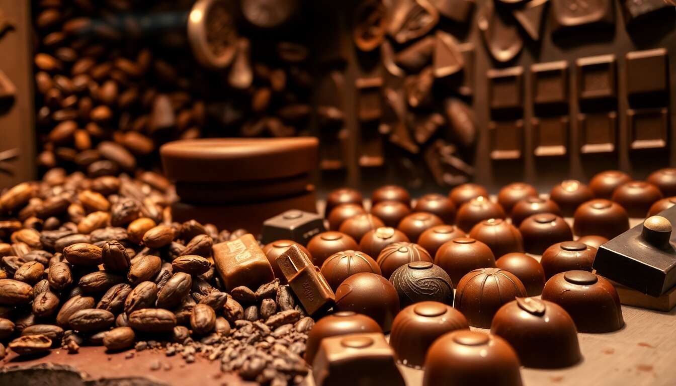 Découvrez les secrets des chocolatiers à travers le couloir vitré Découvrez les secrets des chocolatiers à travers le couloir vitré