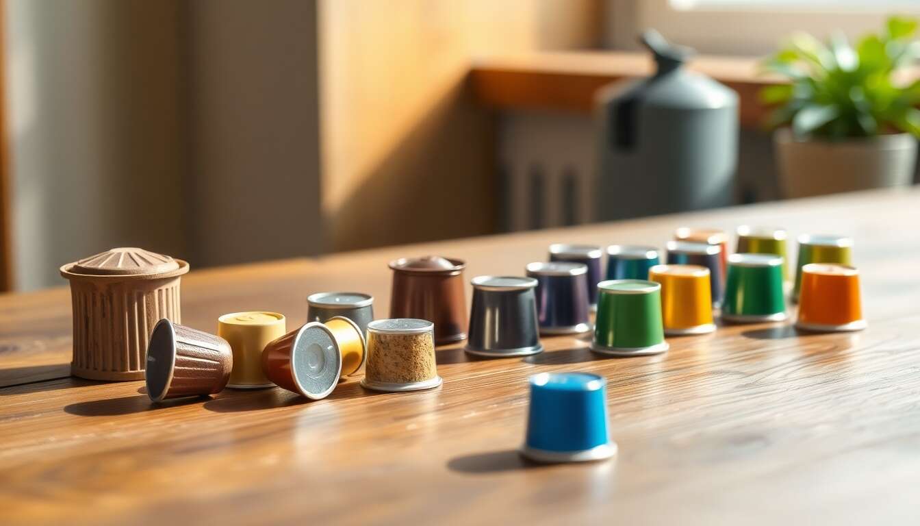 Impact environnemental des capsules compostables versus traditionnelles