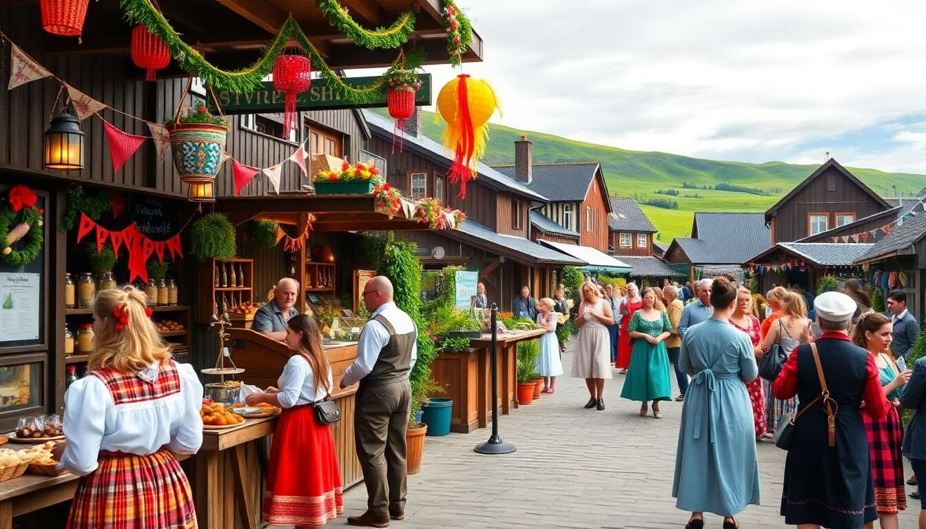 Festivals locaux et fêtes de village