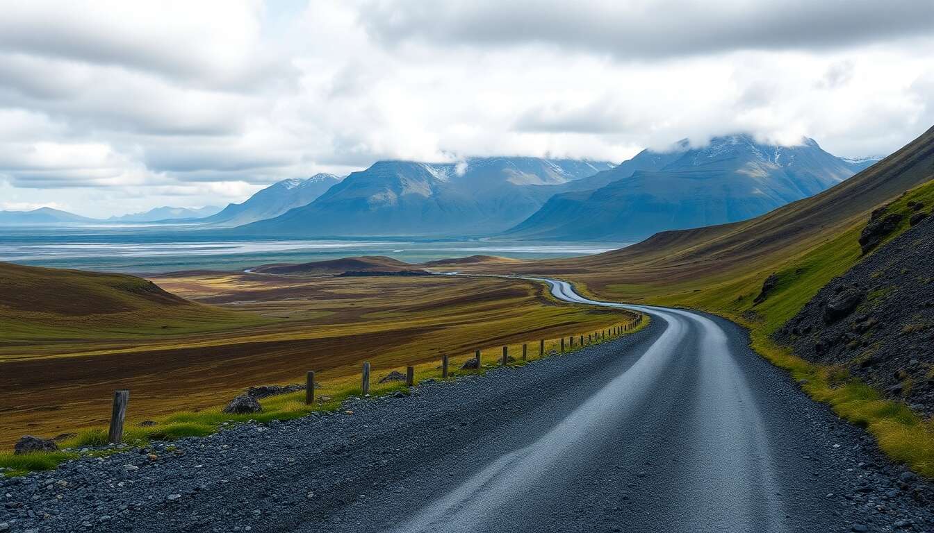 évaluer l'état des routes avant de prendre la route en islande