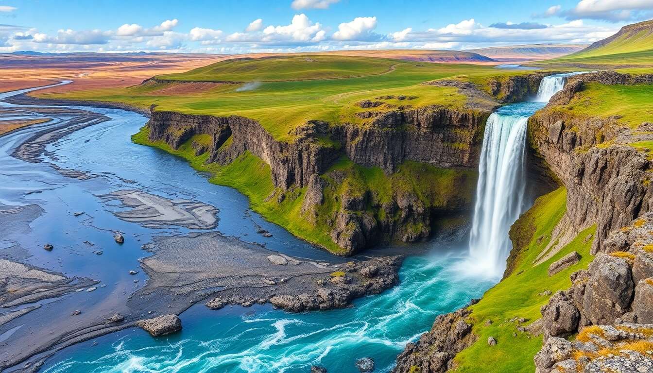 Le spectaculaire cercle d'or : thingvellir, geysir et gullfoss