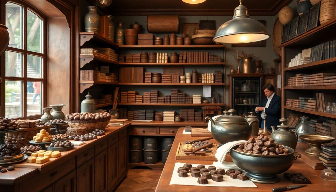 Les maisons emblématiques du chocolat français