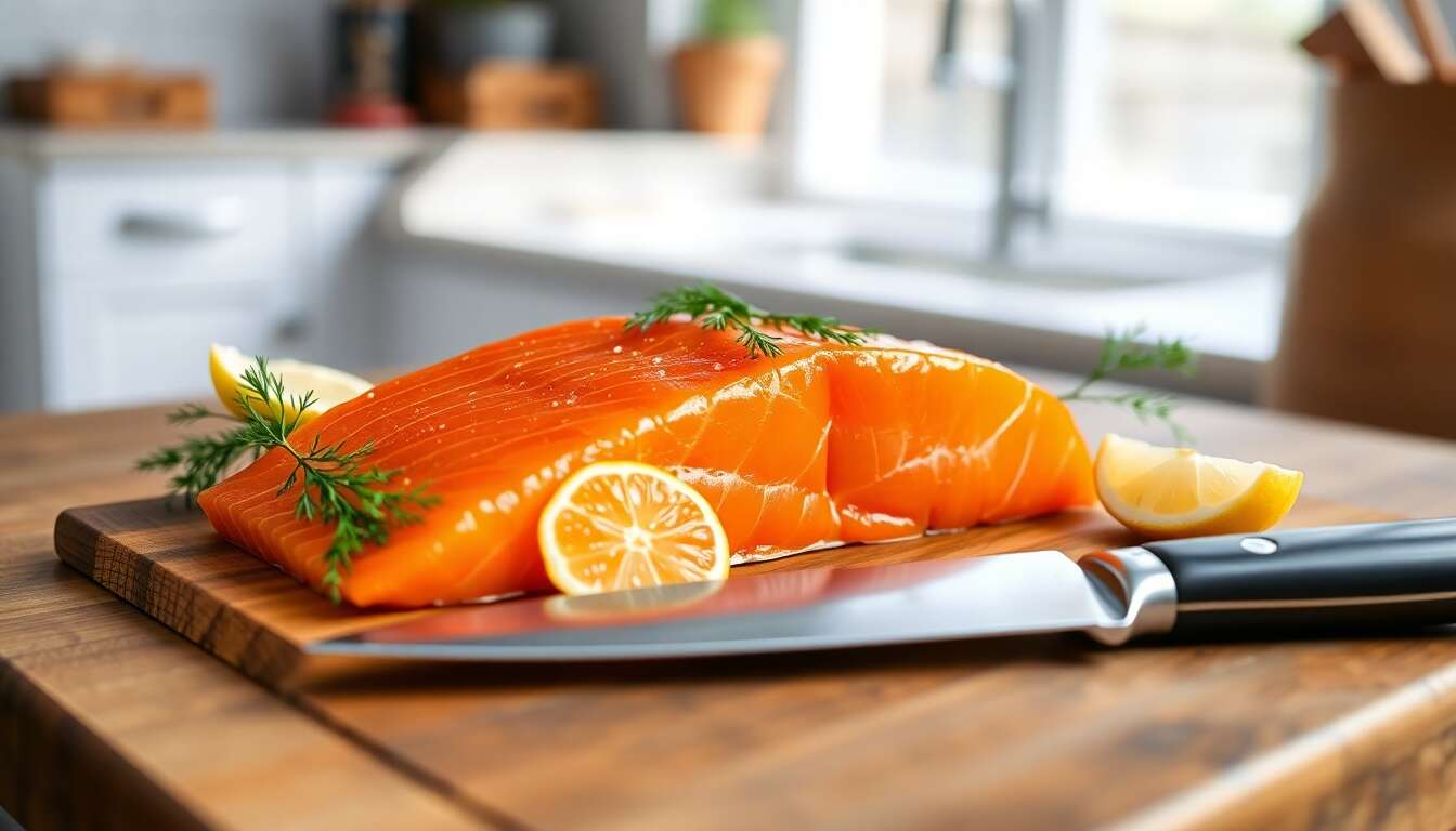 Les secrets de la préparation du saumon gravlax