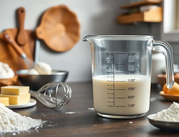 Correspondance de 10 cl de Lait en Cuisine